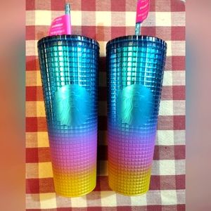 Starbucks pride tumblers